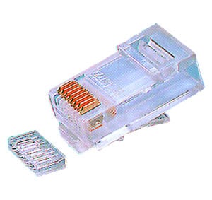 Elimex - MP-88GV Mod. phone plug RJ45 with guide - 34411-E⚡shock