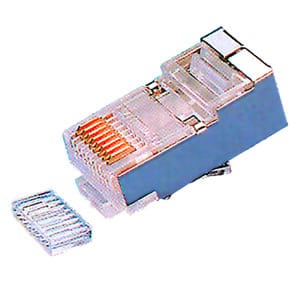 Elimex - Shielded plug Rj45 UTP/FTP 5E with guide - 34412-E⚡shock