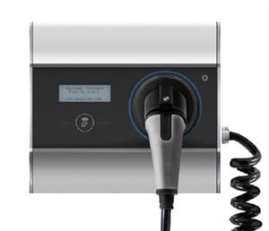 EV-Lution - Wallbox 3,7kW Simple Black, type 2 stopcontact, RFID - W0301SB-E⚡shock