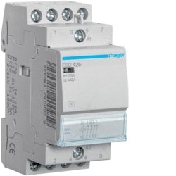 Hager - Contactor - 4x25A - 24V - 4NF - ESD426-E⚡shock