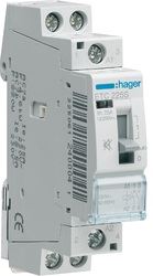 hager - Contactor D/N - 2x25A - 230V - 1NO+1NG - ETC227-E⚡shock