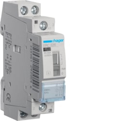 Hager - Contactor manuele bediening - 2x25A - 230V - 2NG - ERC226-E⚡shock