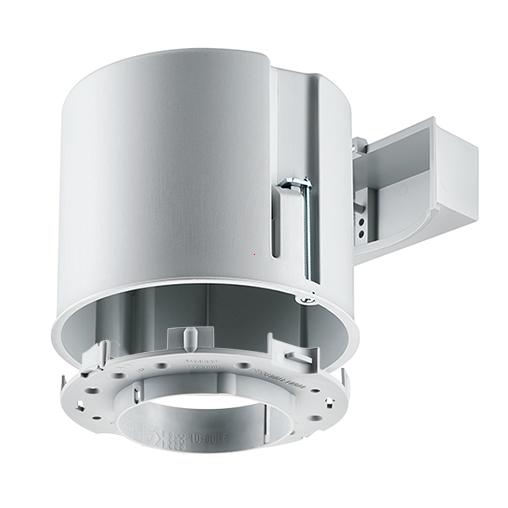 Helia - Inbouwbeh ThermoX® voor valse plafonds voor plafonddoorvoer Ø 75 mm Ø 120 x 90 mm - 9300-02-E⚡shock