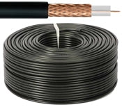 KABEL - Coax kabel RG 59 B/U - 75 Ohm ( R100 ) - RG59-E⚡shock