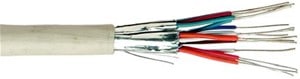 KABEL - Telefoniekabel TPVF - Cca - 3 x 2 x 0,6 mm² - afgeschermd per paar ( R250 ) - TPVF3X2X06-E⚡shock