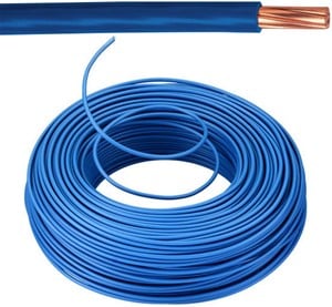 KABEL - VOB - Eca Installatiedraad - 16 mm² - blauw - H07V-R ( R100 ) - VOB16BL-E⚡shock