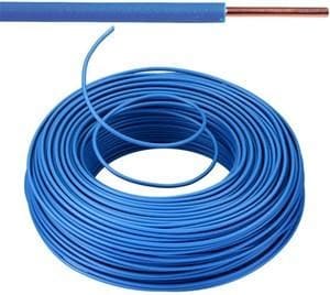 KABEL - VOB - Eca Installatiedraad - 2,5 mm² - blauw - H07V-U ( R100 ) - VOB2BL-E⚡shock