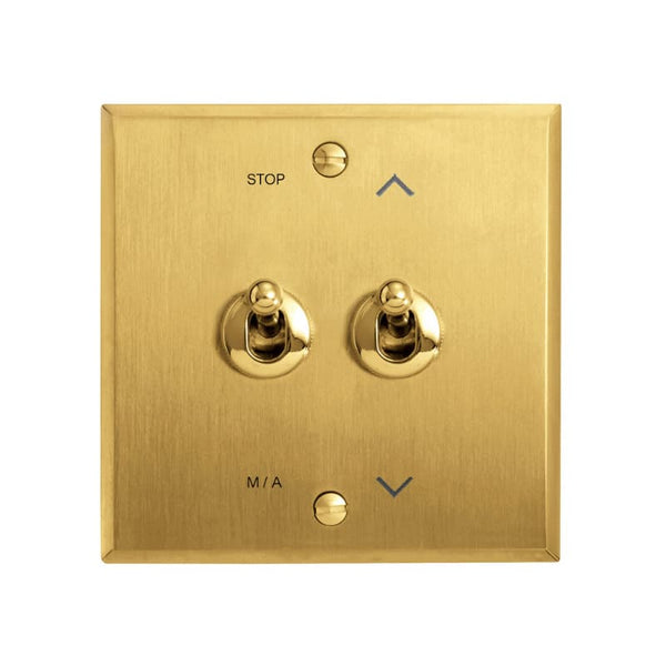 Legrand - ART rolluikbediening mémoire Geborsteld goud - AR67220-E⚡shock