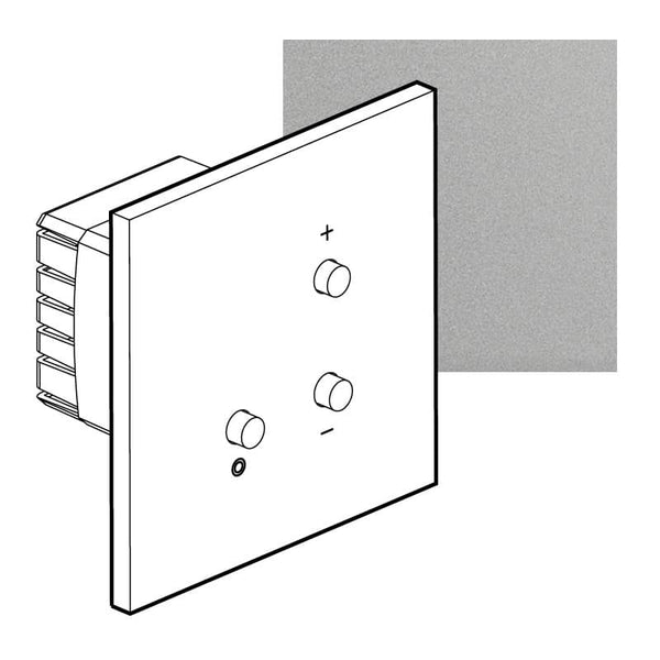 Legrand - ART universele dimmer 3/400W épure Satijn staal - AR67519-E⚡shock