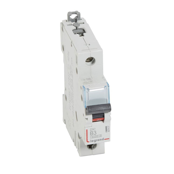 legrand - Autom. DX³ 6000A/10kA 1P B03 230/400V - 1 module - 407427-E⚡shock