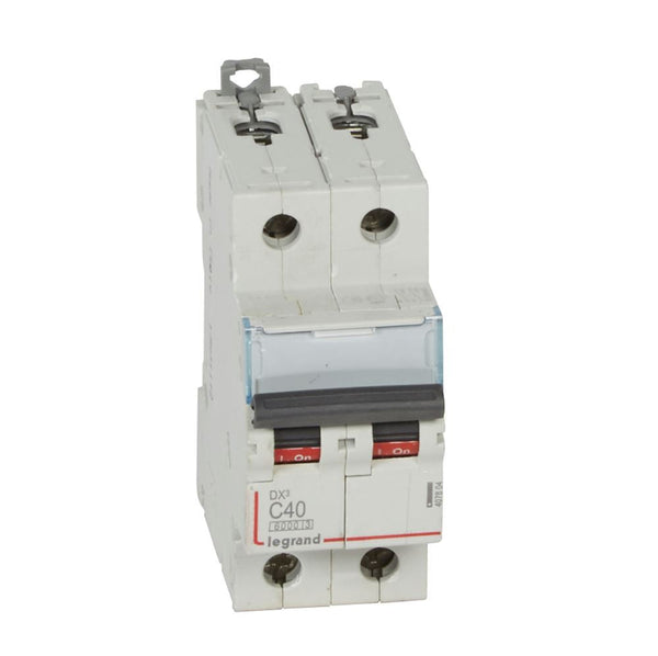 legrand - Autom. DX³ 6000A/10kA 2P C40 400V 2 modules - 407804-E⚡shock