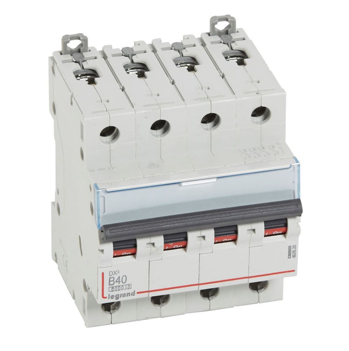 legrand - Autom. DX³ 6000A/10kA 4P B40 400V 4 modules - 407628-E⚡shock