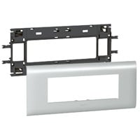 Legrand - DLP houder alu 2 mod d. 85mm Mosaic drievoudig - 011216-E⚡shock