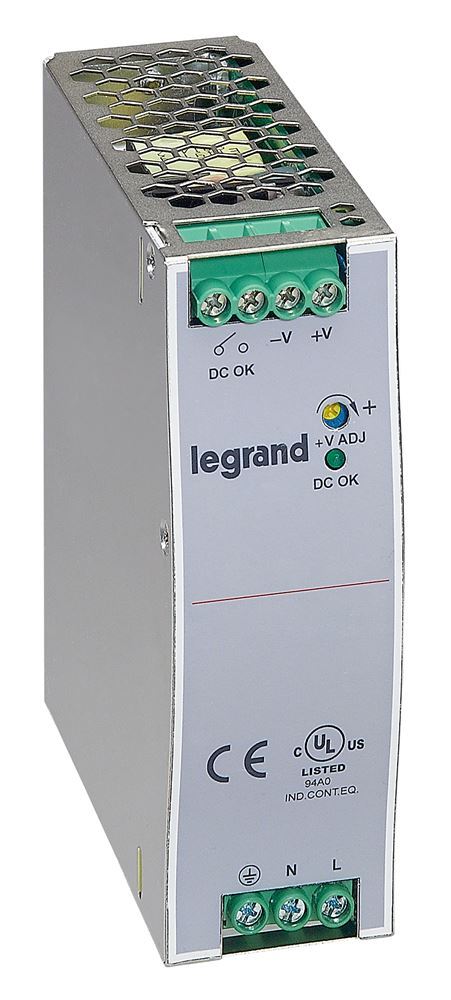 legrand - Geschak. voed AS 1F 12VDC 75W primair 100-240 VAC - 146613-E⚡shock