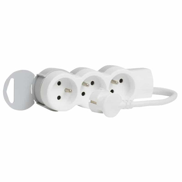 Legrand - Meervoudig stopcontact 3X2P+A snoer 3M - 050052-E⚡shock