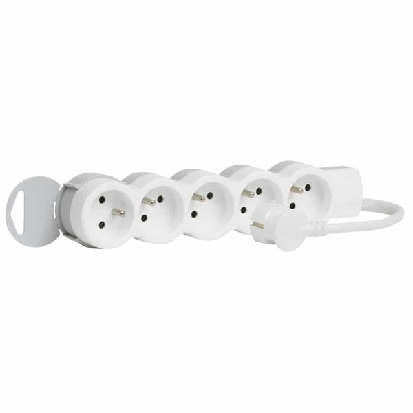 Legrand - Meervoudig stopcontact 5X2P+A snoer 3M - 050059-E⚡shock