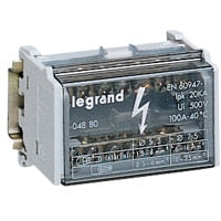 Legrand - Modulaire verdeelklem 2p 125 A 15 klemmen - 18 kA - 8 mod. - 004882-E⚡shock