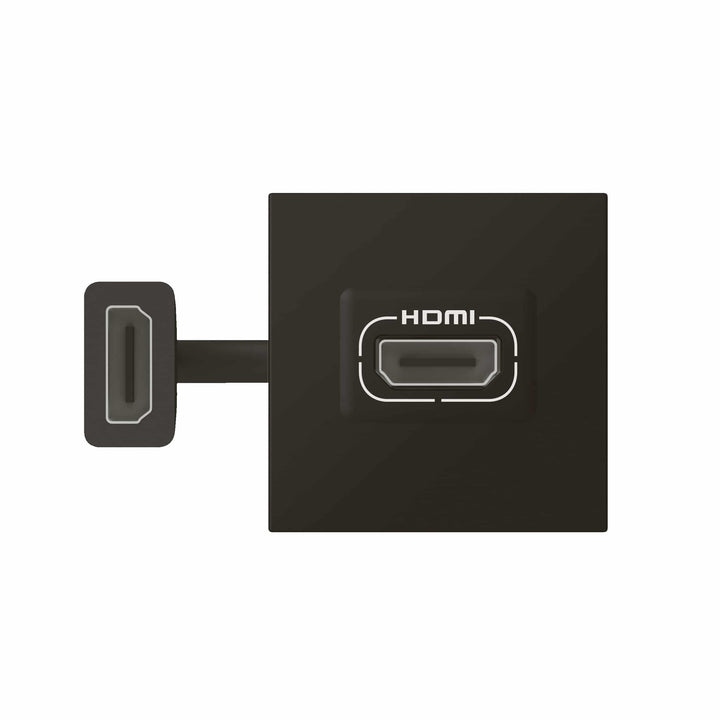 Legrand - Mosaic HDMI voorgemont. ctdoos 2 mod zwart - 079479L-E⚡shock