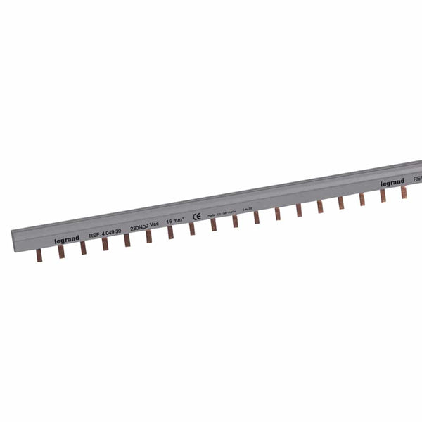Legrand - Verbindingsrail met tanden 2p 56 modules - 16mm² - 404939-E⚡shock