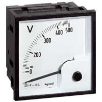 legrand - Voltmeter 500 V - vierkant meting op deur XL 800/4000 - 14661-E⚡shock