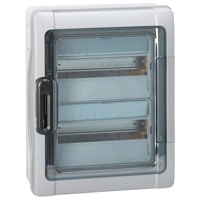 Legrand - Waterdichte kast 2x18 modules met klemmenblok-IP65-Plexo - 601966-E⚡shock