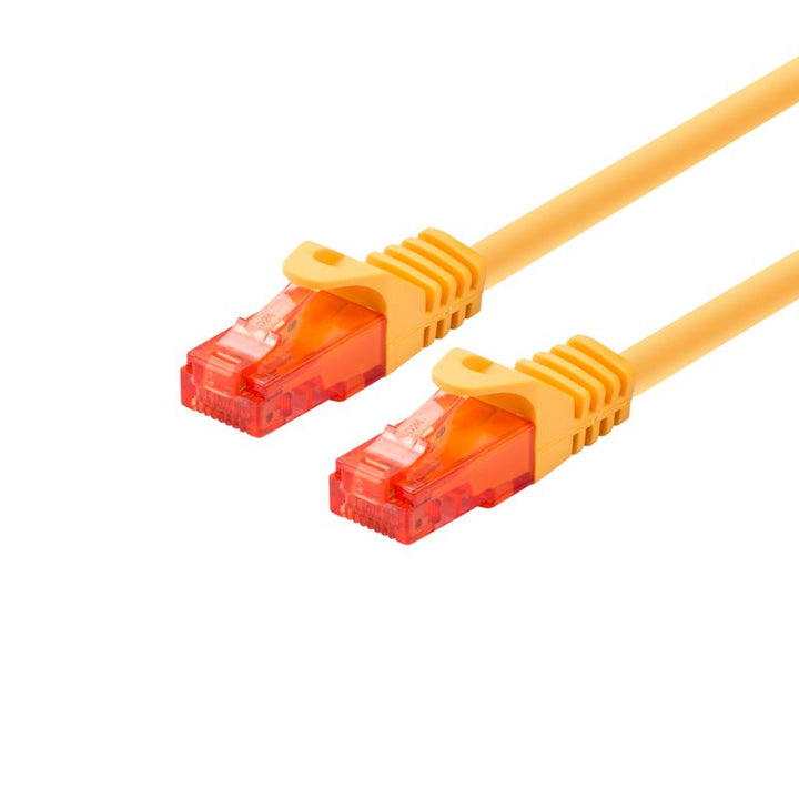 LOGON - PATCH CABLE CATEGORY 6 - 0.5M YELLO - TCU66U005Y-E⚡shock