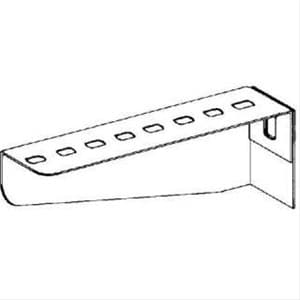 NIEDAX - Wandconsole KTAL 150 - Max. draagkracht 60 kg/st - HxBxL 60x40x160 mm - Sendzimir - KTAL150-E⚡shock