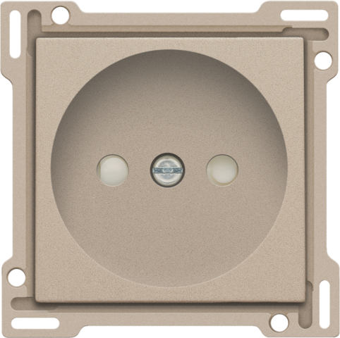 Niko - centraalplaat stopcontact 2P+Veiligh. - 157-66501-E⚡shock