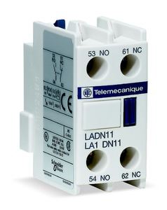 SCHNEIDER - HULPCONTACTBLOK FRONTAAL 1 NO+ 1 NC VOOR CONTACTOREN TESYS - LADN11-E⚡shock