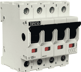 TECO - HOOFDSCHAKELAAR F&G 1P 16A - IS161-E⚡shock