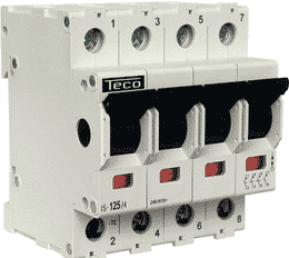 TECO - HOOFDSCHAKELAAR F&G 4P 25A - IS254-E⚡shock